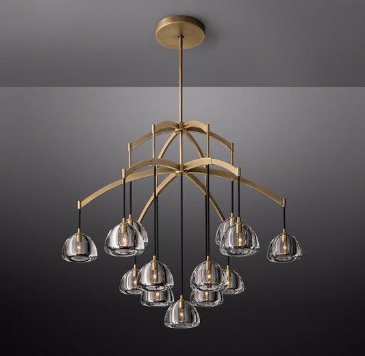 Hemisphere Round Chandelier 48" by Cityfurn