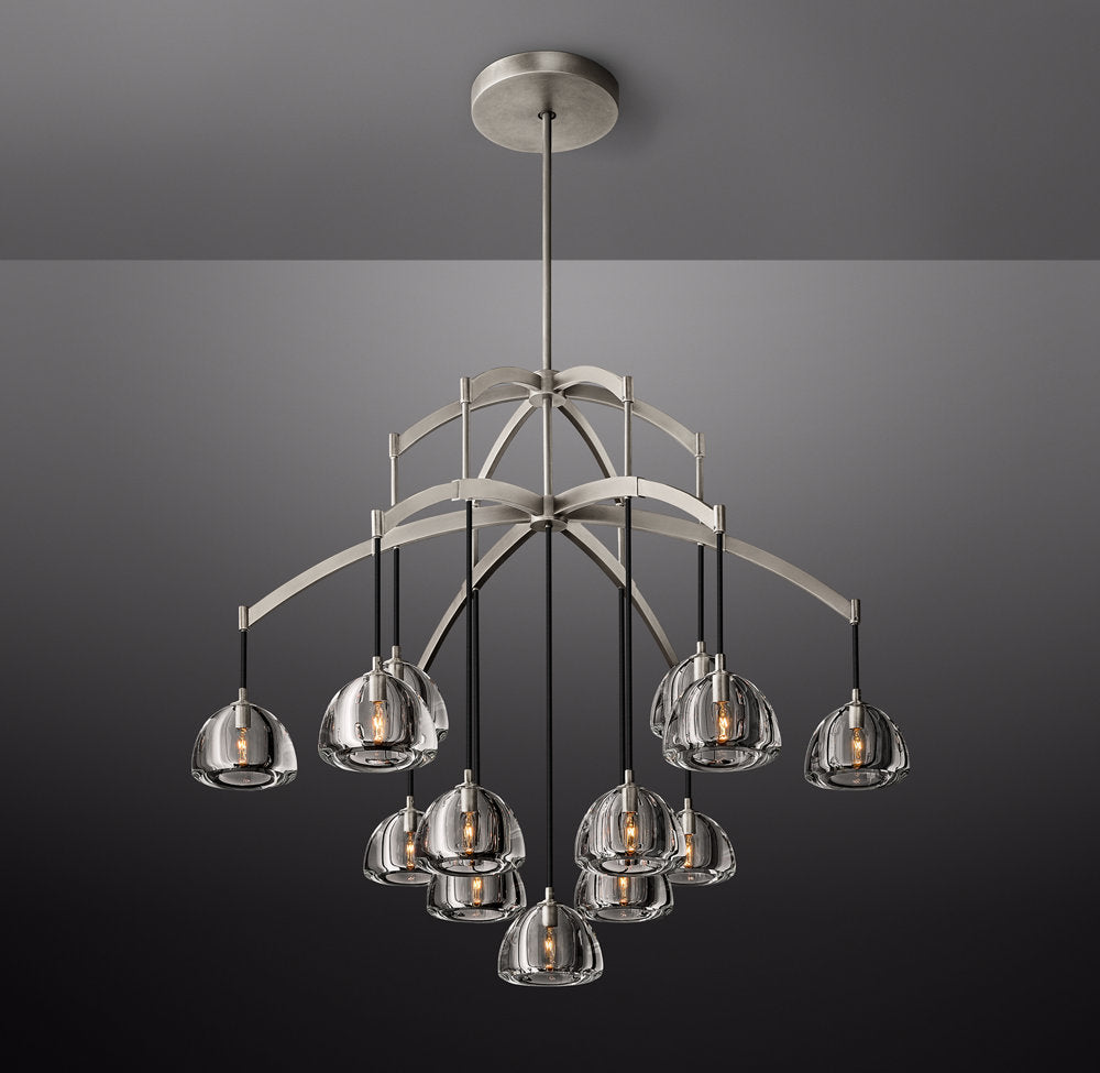 Hemisphere Round Chandelier 48" by Cityfurn