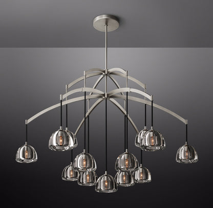 Hemisphere Round Chandelier 60" by Cityfurn