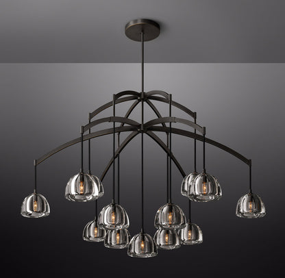 Hemisphere Round Chandelier 60" by Cityfurn