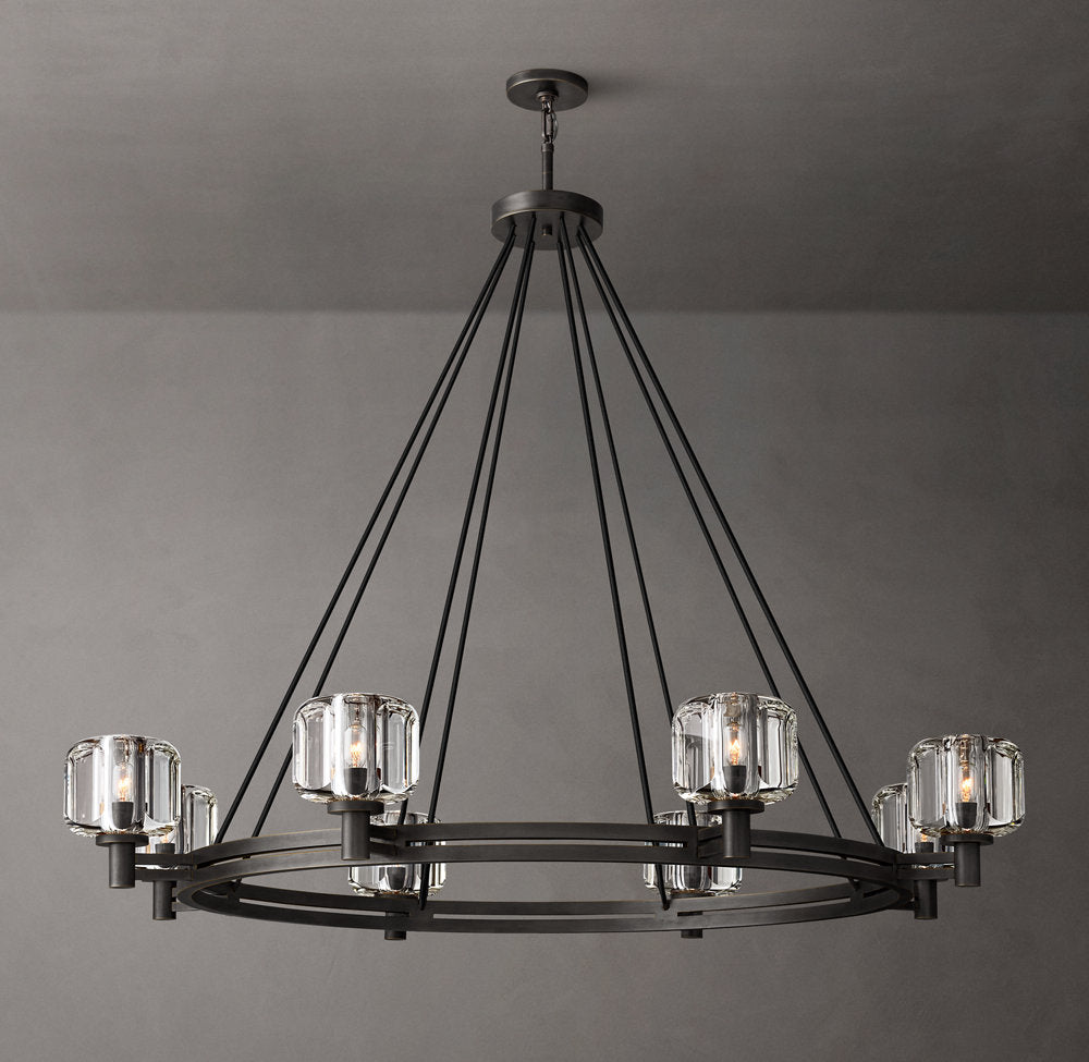 Demaret Round Chandelier 48" by Cityfurn