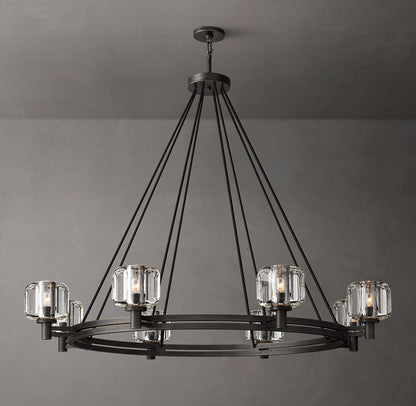 Demaret Round Chandelier 48" by Cityfurn