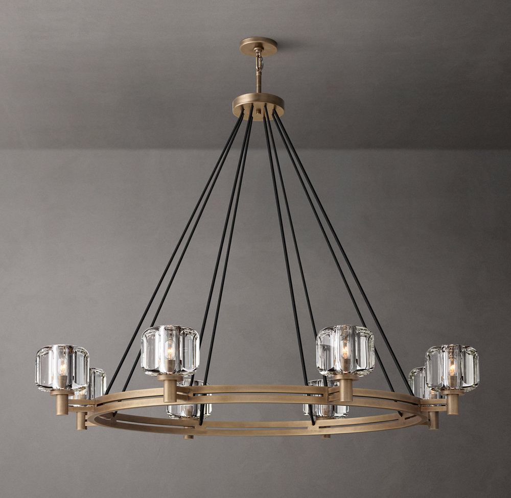 Demaret Round Chandelier 48" by Cityfurn