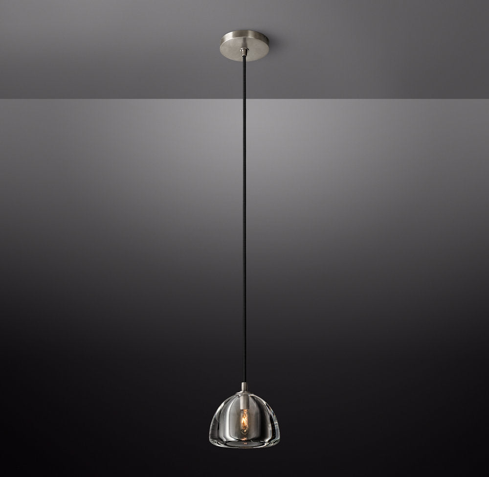 Hemisphere Pendant Light 7" Diam by Cityfurn