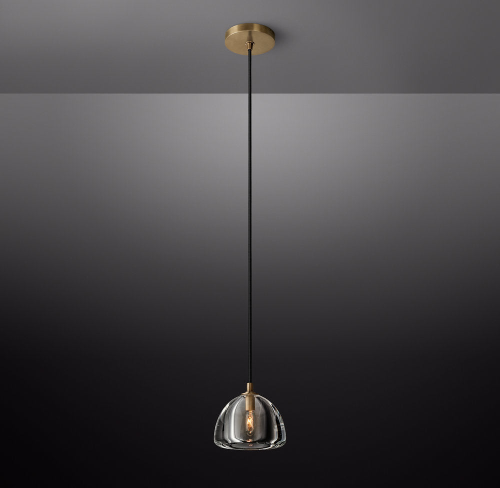 Hemisphere Pendant Light 7" Diam by Cityfurn