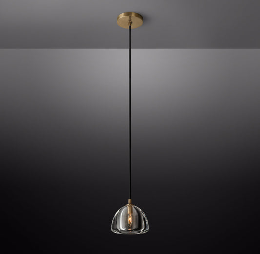 Hemisphere Pendant Light 7" Diam by Cityfurn