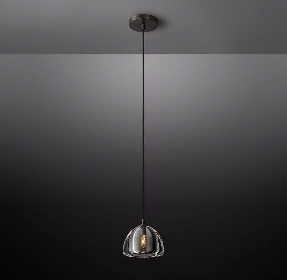 Hemisphere Pendant Light 7" Diam by Cityfurn