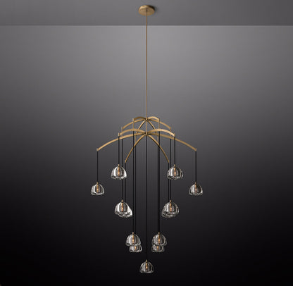 Hemisphere Round Chandelier 60" by Cityfurn