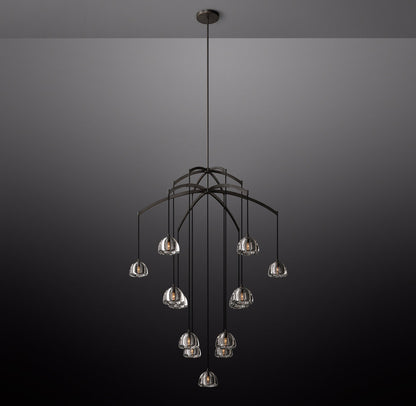 Hemisphere Round Chandelier 60" by Cityfurn