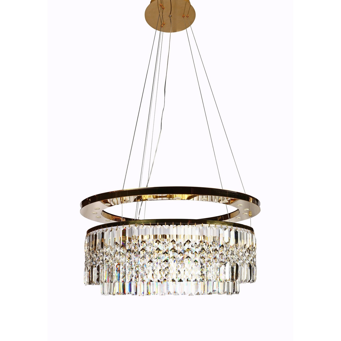 Ares Crystal Ring LED Chandelier