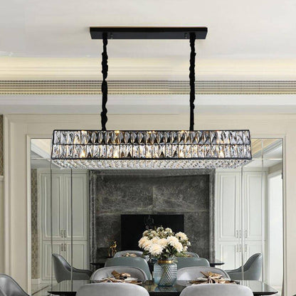 Mariano Kitchen Island Modern Crystal Chandelier