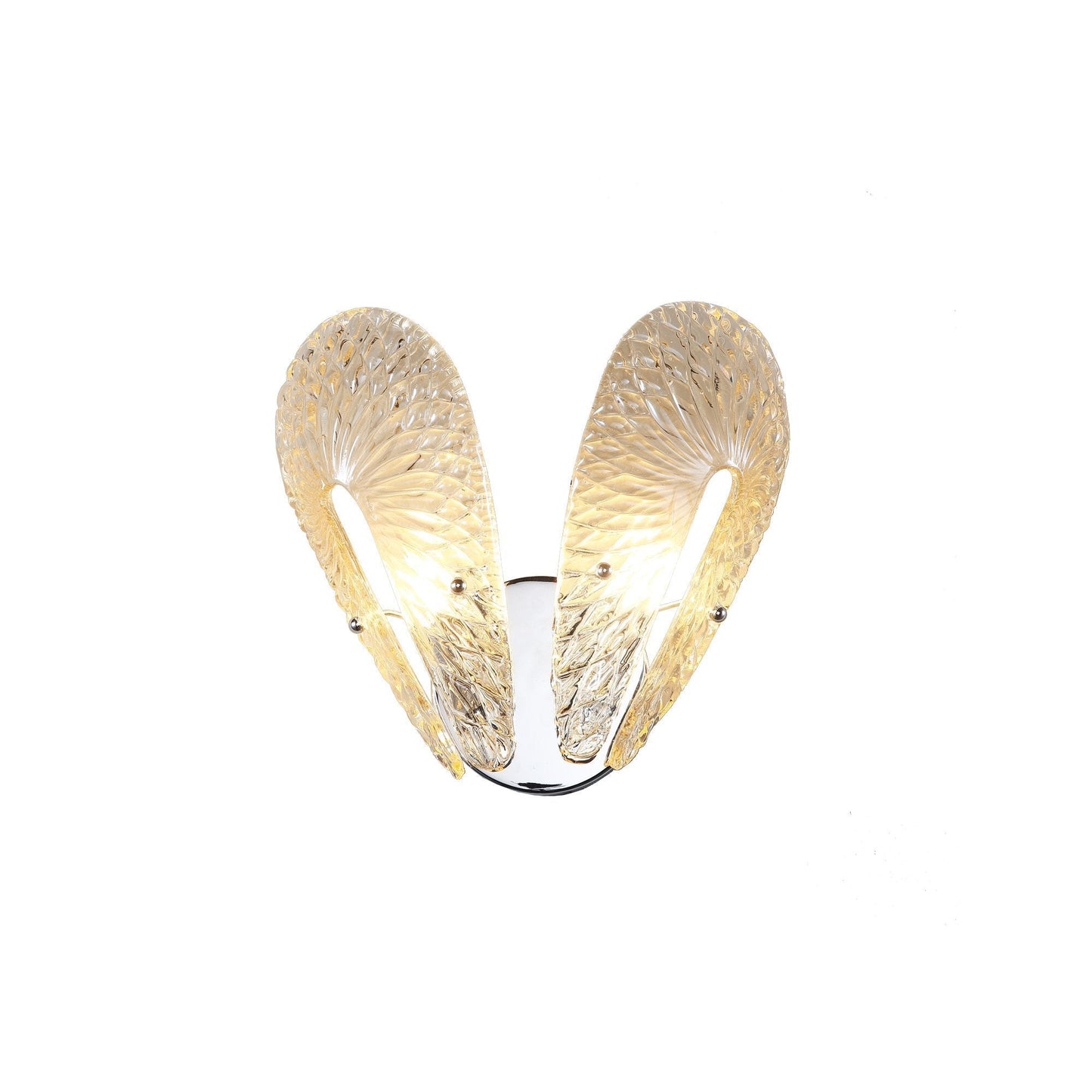 Alba  Tiered Oval Glass Sconce