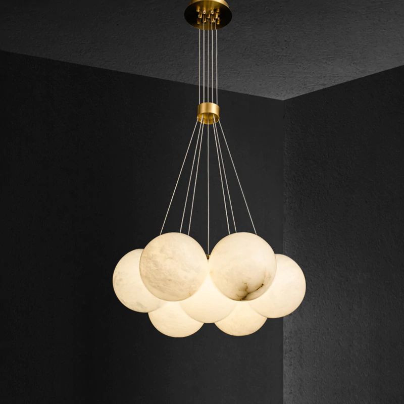 Alanbaster Ceiling Pendant 7/19 Lights