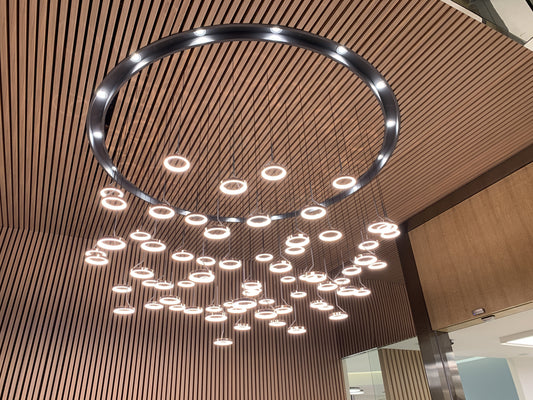 Avatar Cluster Round LED Pendant Chandelier