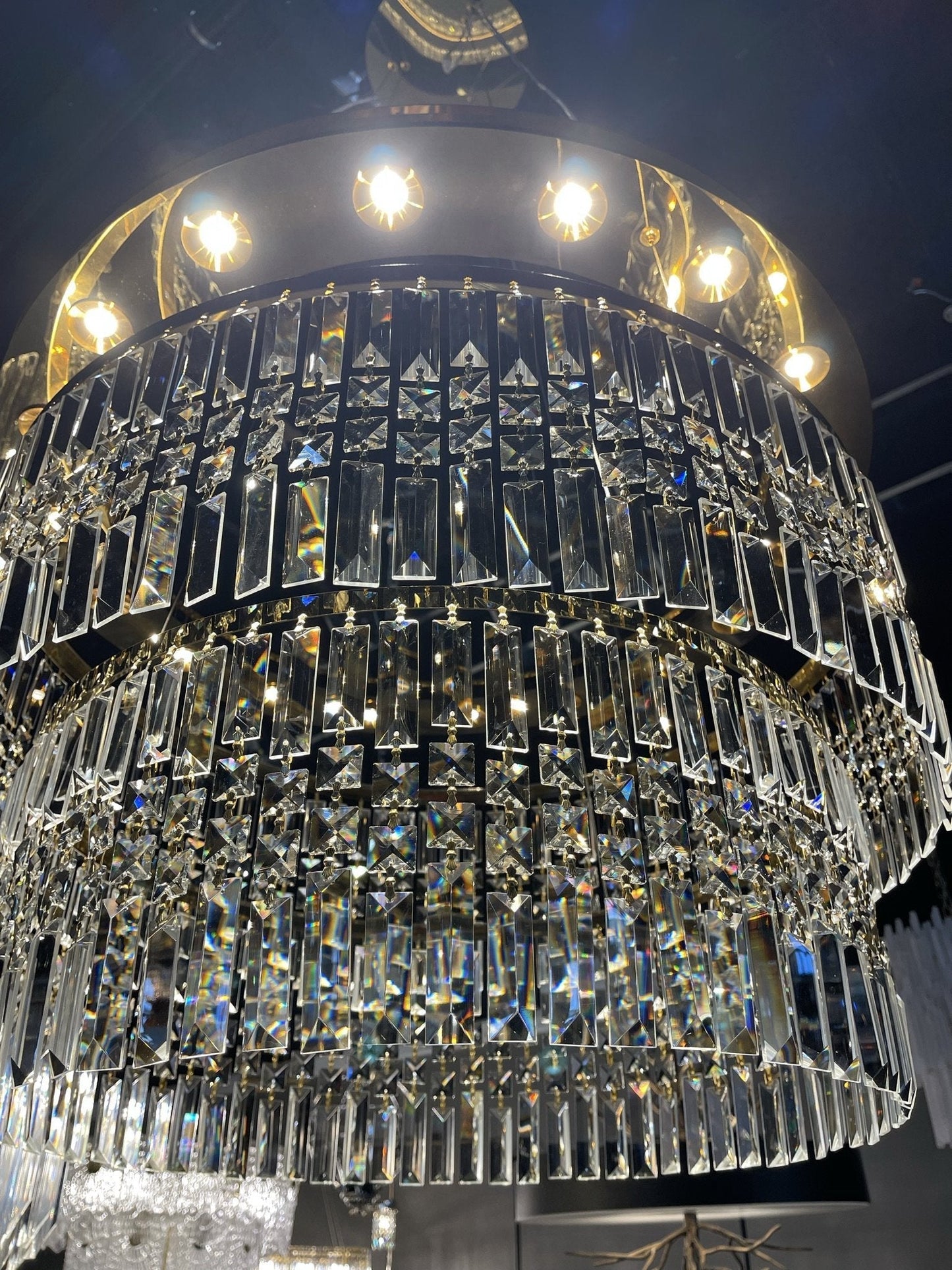 Ares Crystal Ring LED Chandelier